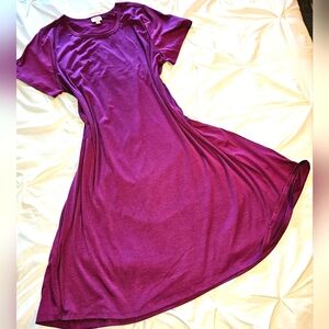 LuLaRoe Carly High Low Dress Womens 3X